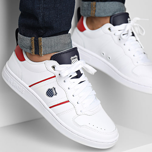 Baskets Lozan Match Leather 08903 White Samba Peacoat