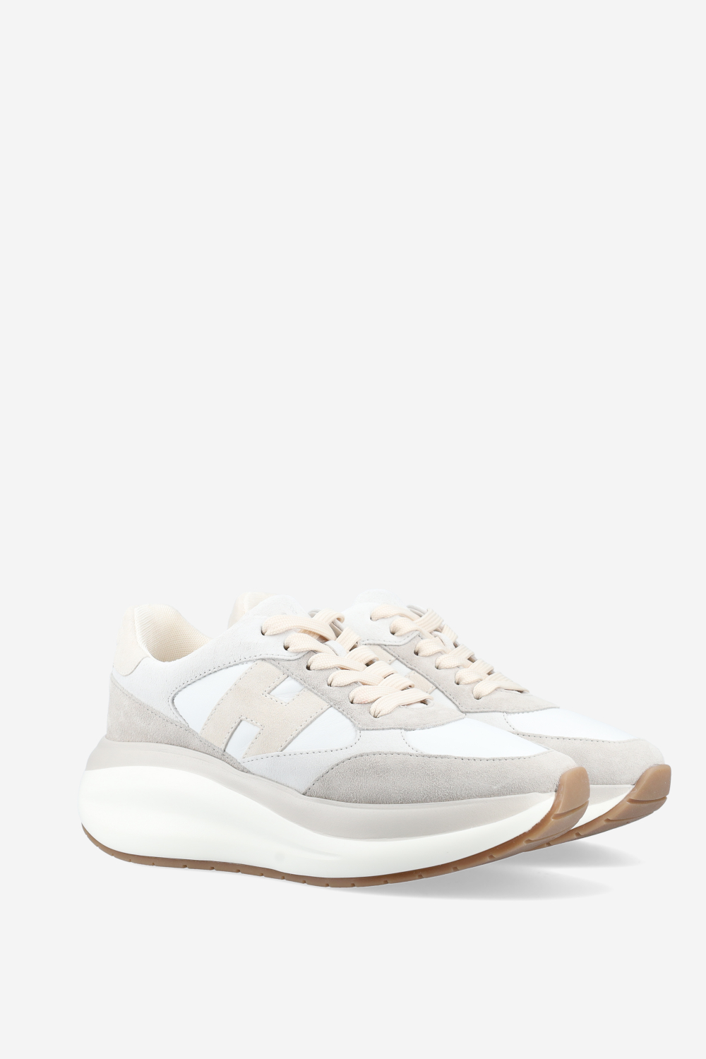 H714 suede sneakers