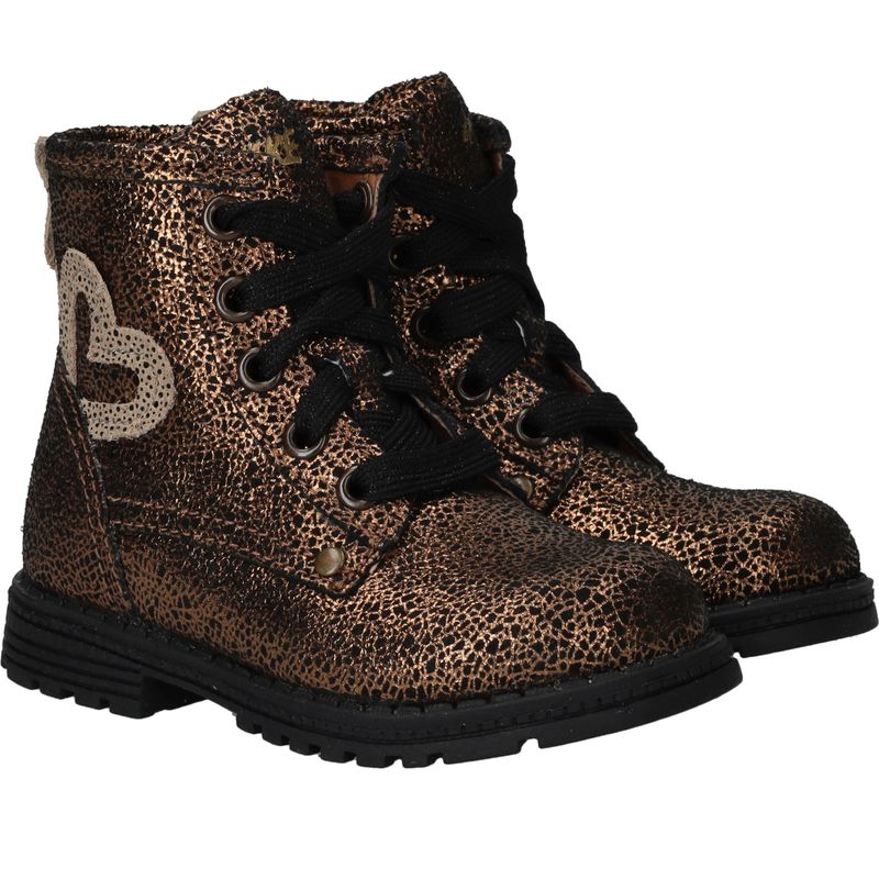 IK-KE Veterboots Bruin Meisjes