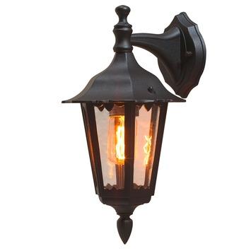 Konstsmide buitenlamp Firenze zwart down 39cm