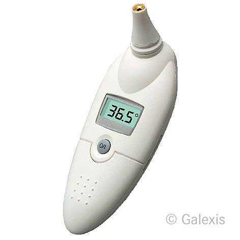 BOSO Bosotherm medical Ohrthermometer mit Schutzkappen 1 Stk