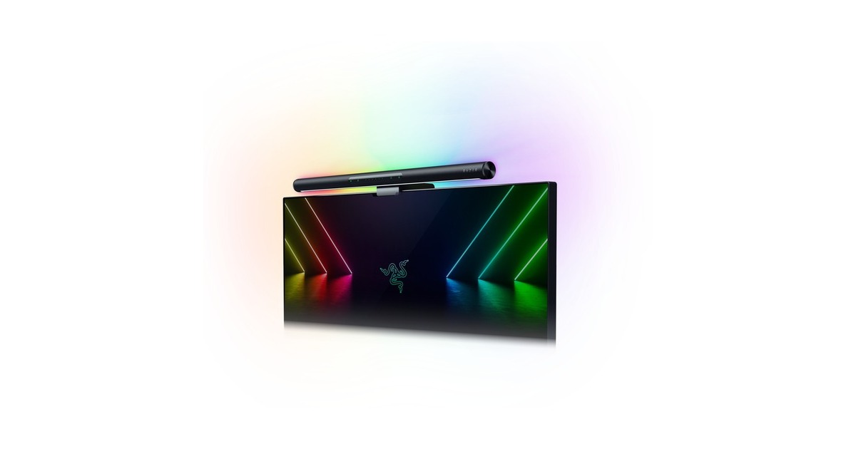 RazerAether Monitor Light Bar verlichting  (Zwart)