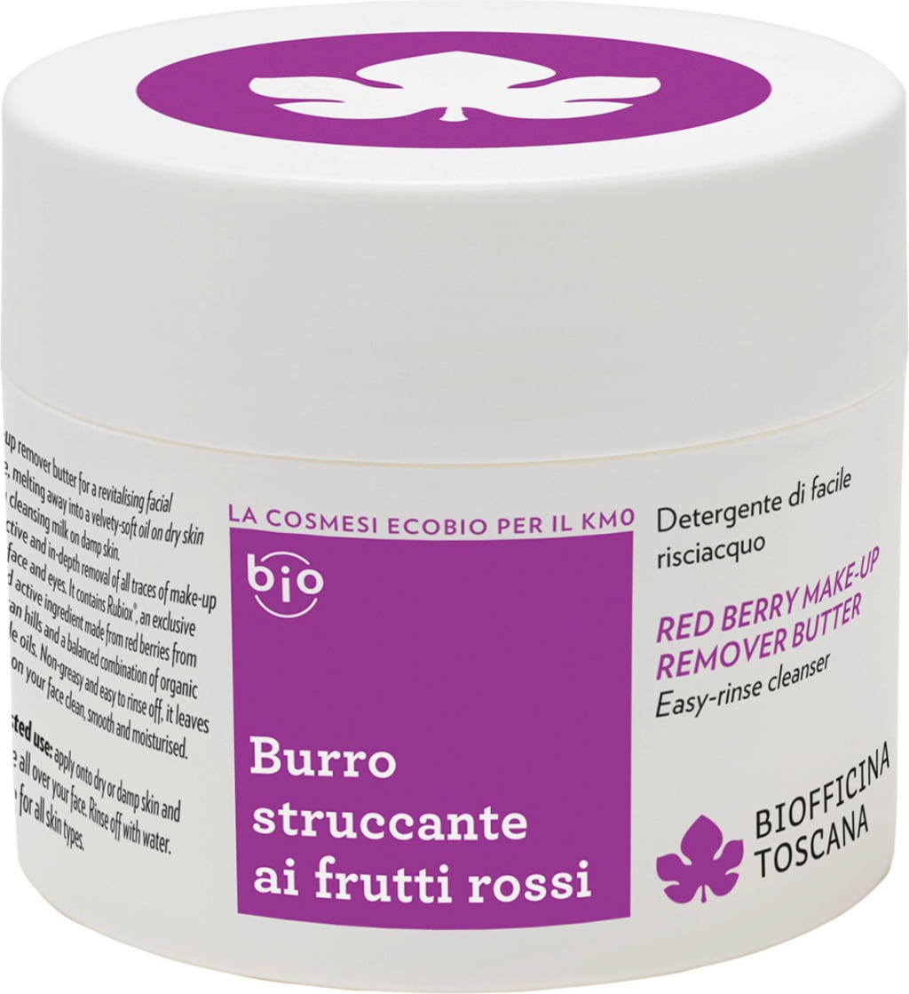Biofficina Toscana  Rote Früchte Make-up-Entferner Butter, 150 ml