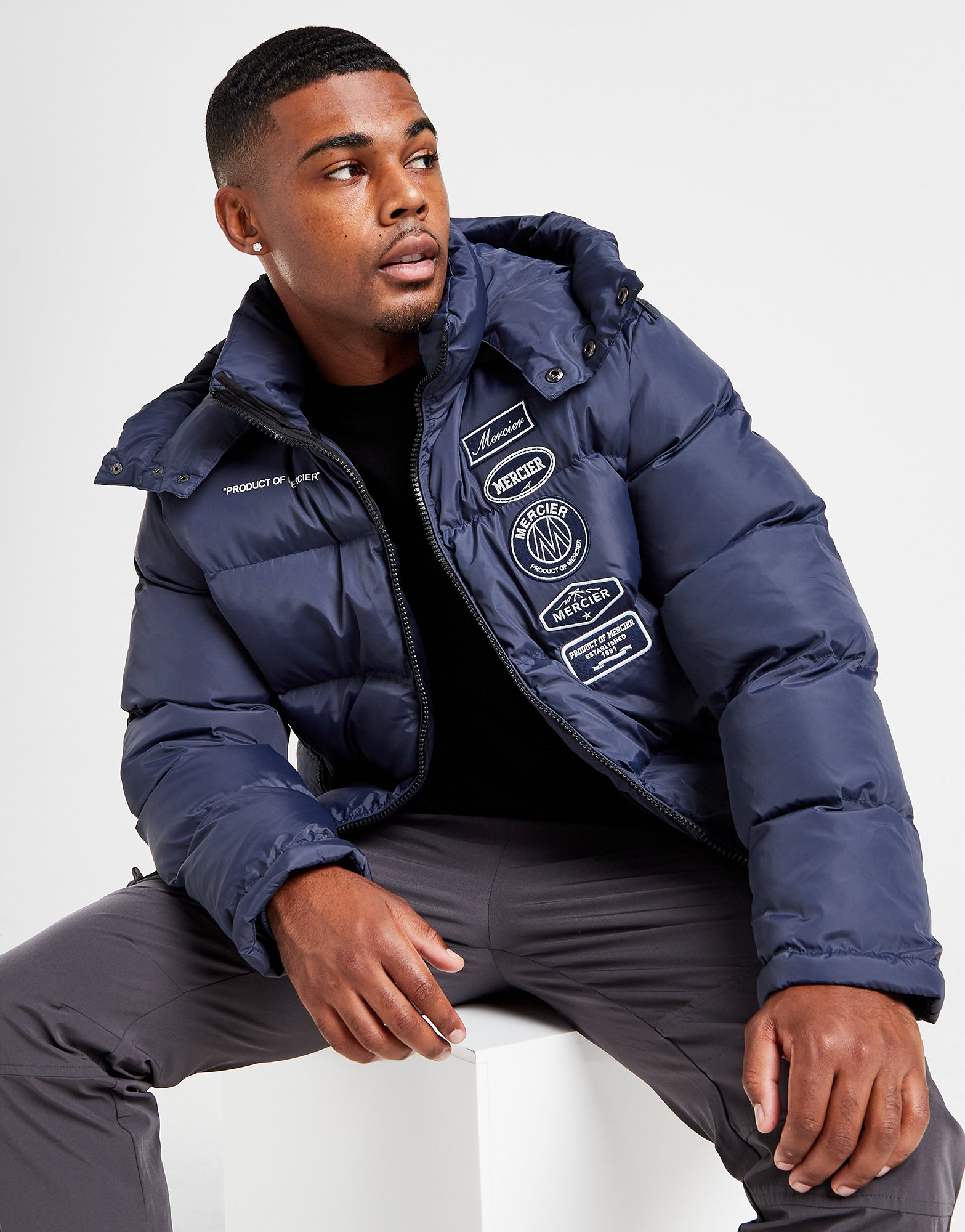 MERCIER Veste Hybrid Puffer Homme
