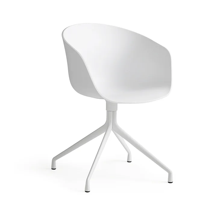 HAY - About A Chair AAC 20, Aluminium poliert / clay 2.0 (Filzgleiter)