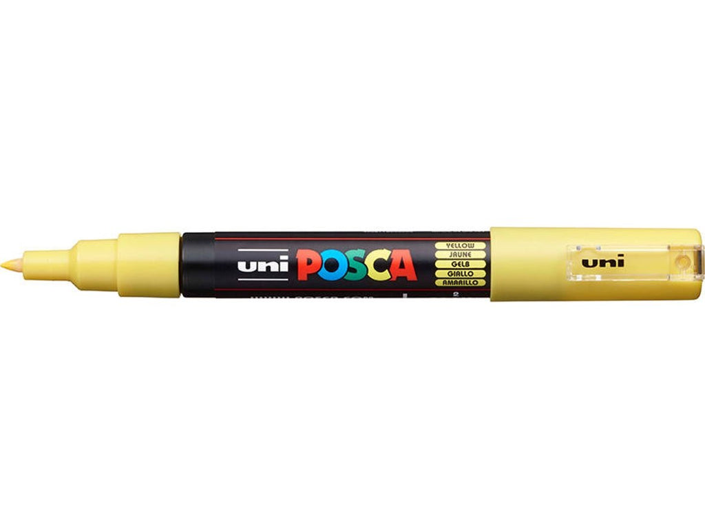 Marcador Posca Pc-1M Amarelo