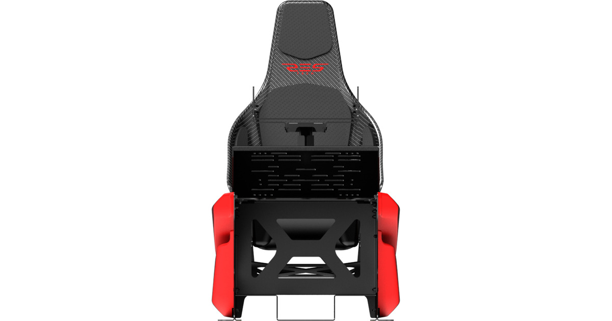 Res-TechX1 Cockpit racing simulator  (Zwart/rood)