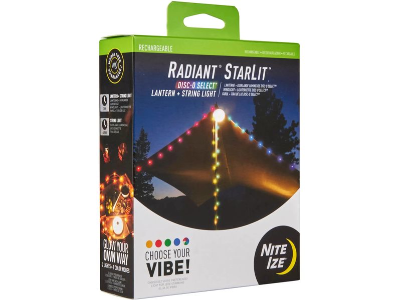 NITE IZE Radiant StarLit Aufladbare Laterne und Lichterkette