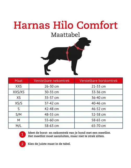 Hunter Harnas Hilo Comfort Antraciet - Hondenharnas