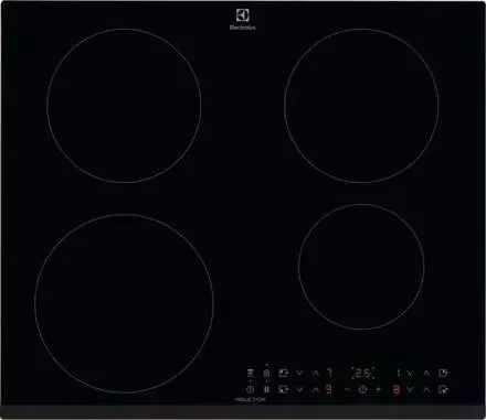 Electrolux CIR60433, Sort, Indbygget, 60 cm, Zone induktionskogeplade, 4 zone(s), 4 zone(s)