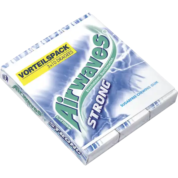 Strong, zuckerfreier Kaugummi