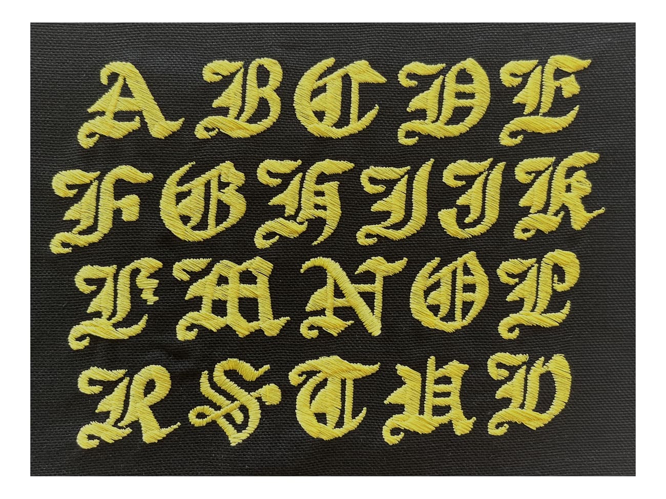 Broderie - Modèle C3 - Jaune - Meilleur du Chef