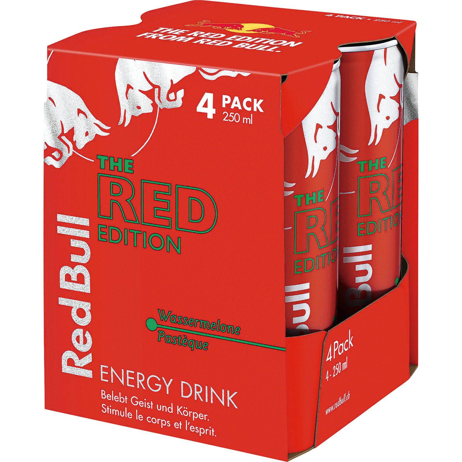 Red Bull The Red Edition 4 x 25 cl