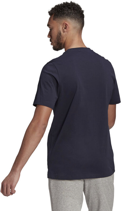 adidas Essentials Big Logo T-shirt Blå