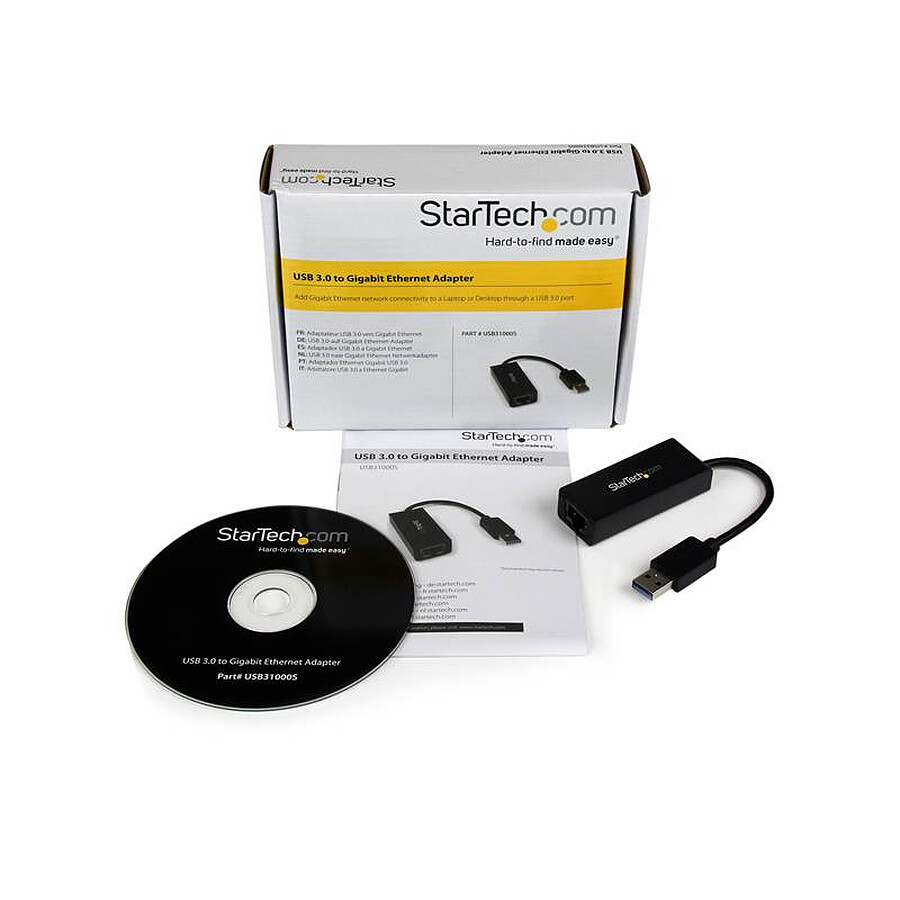 StarTech.com Adaptateur Gigabit Ethernet USB 3.0 - USB31000S