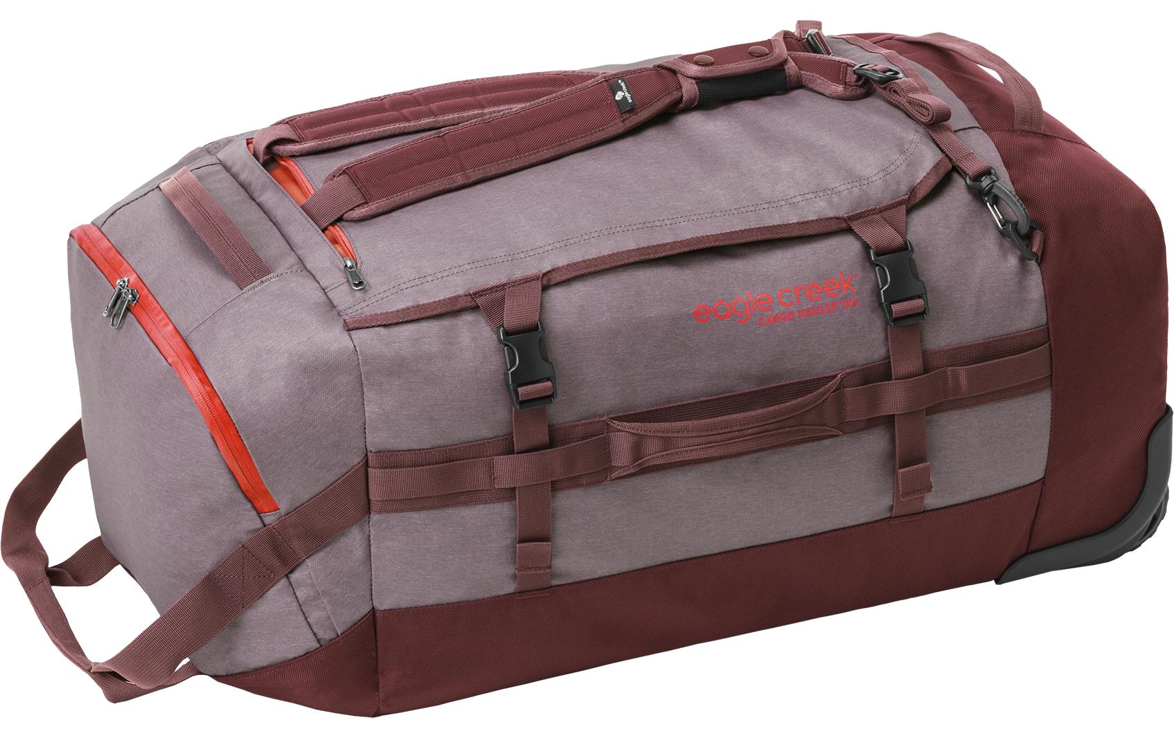 Duffle Bag Cargo Hauler Wheeled 110 l Dunkelrot<br>Wasserabweisender Dufflebag