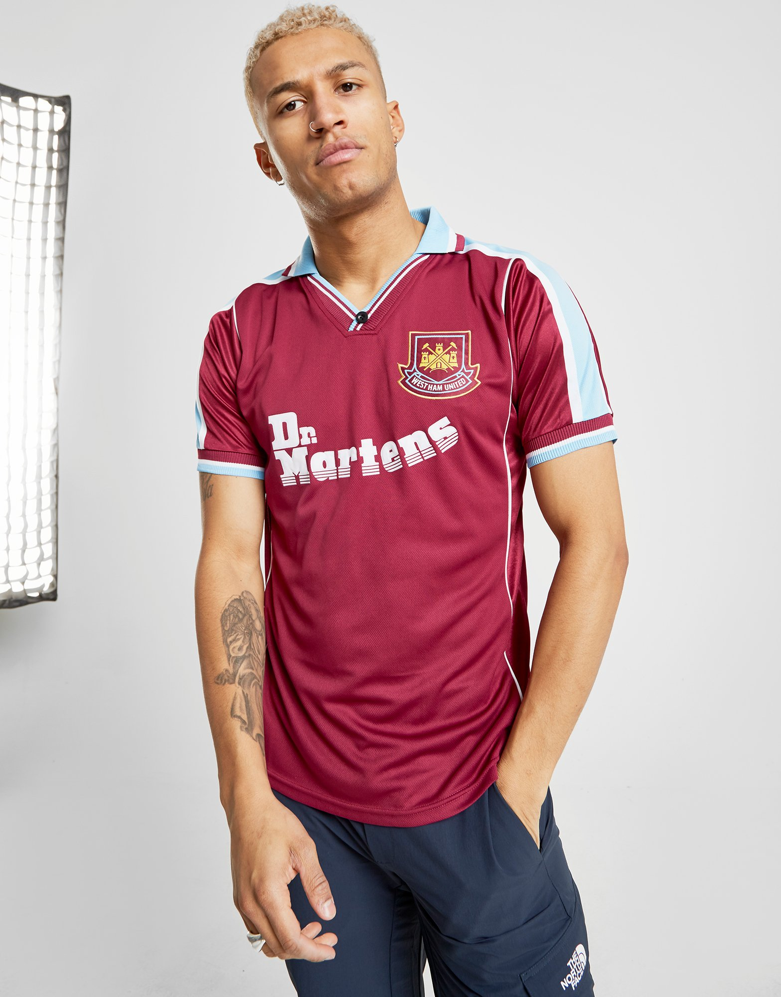 Score Draw West Ham United 2000 Maillot domicile Homme