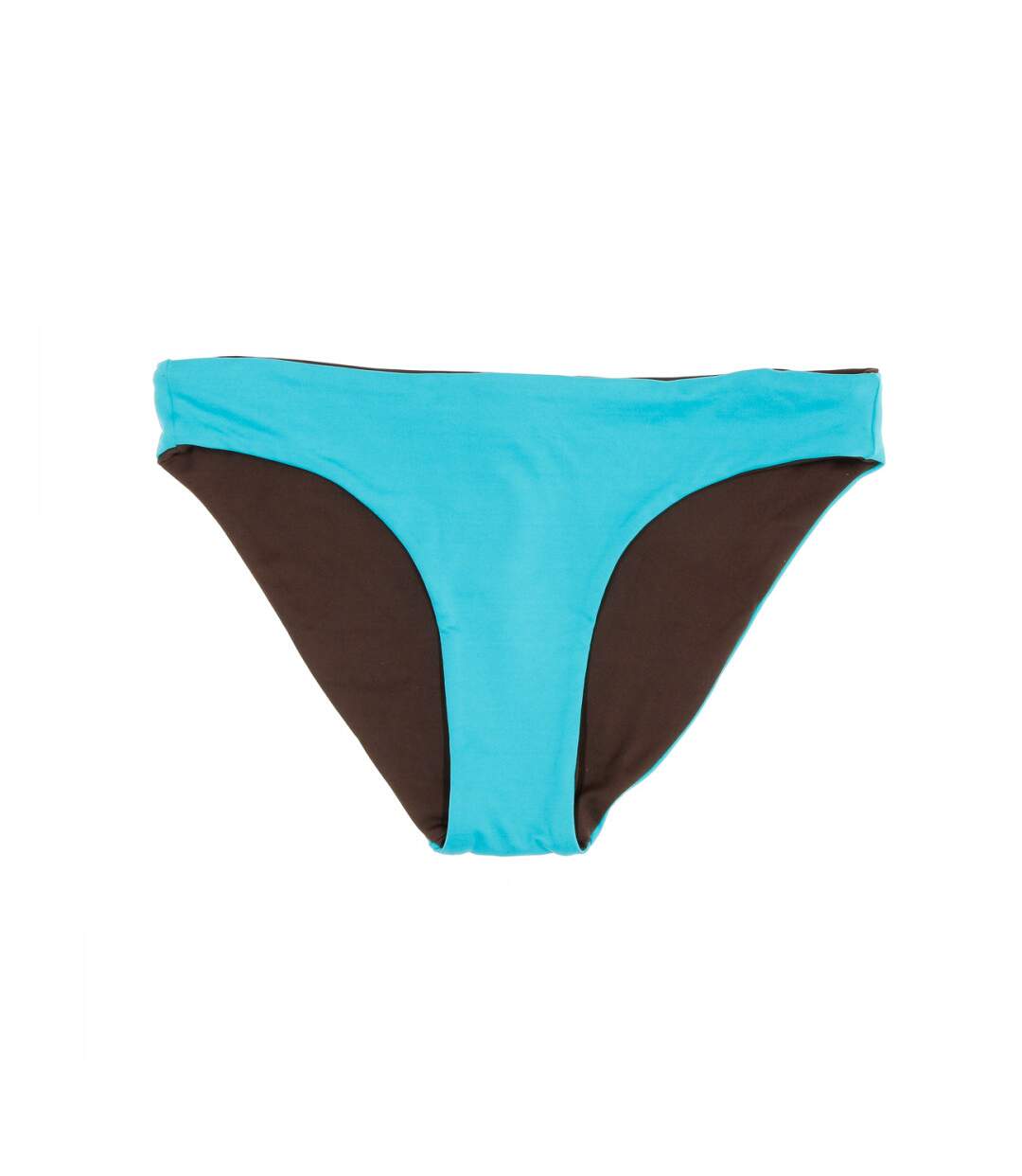 Bas de Bikini Turquoise/Marron Femme Nana Cara Gigi