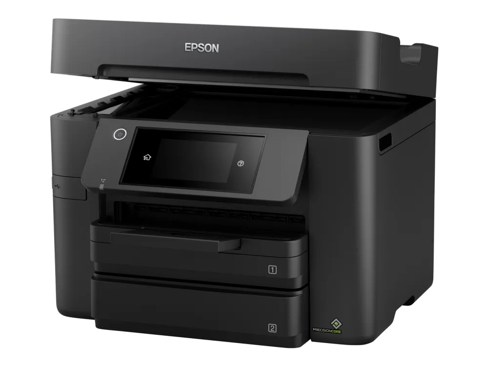 Epson WorkForce Pro WF-4830DTWF - Multifunktionsprinter - farve - blækprinter - A4/Legal (medie) - op til 25 spm (udskriver) - 500 ark - USB 2.0, LAN, Wi-Fi(n), USB vært, NFC