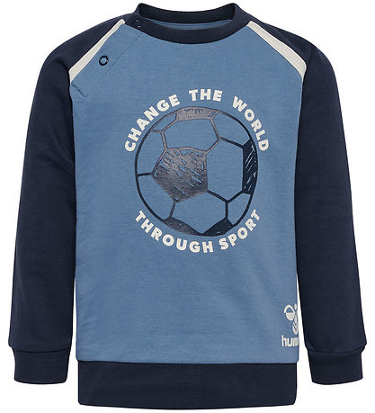 Hummel Sweatshirt - HmlBobby - Blåe Nights