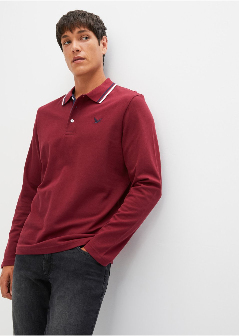 Lot de 2 polos manches longues