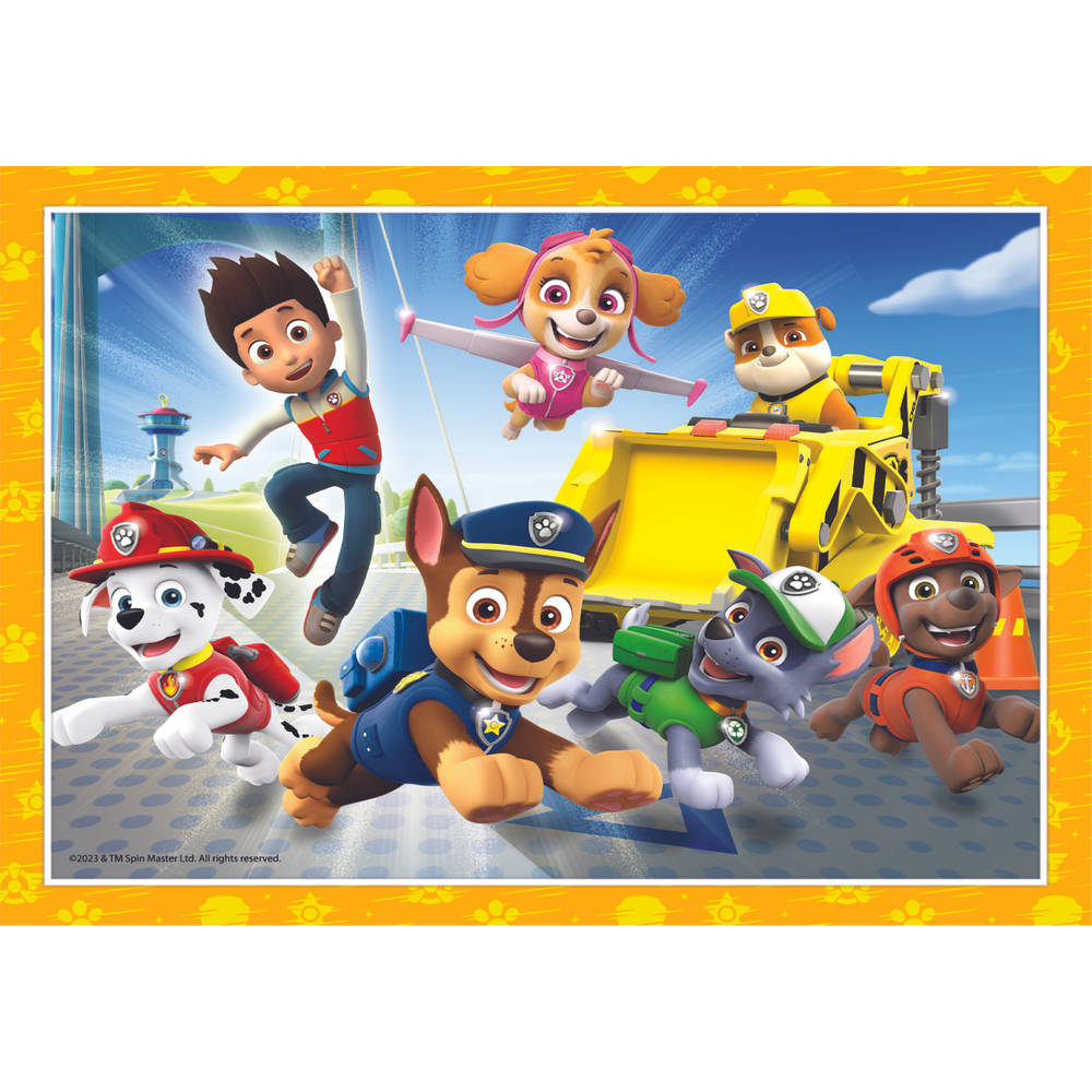 Clementoni PAW Patrol 4-in-1 puzzelset - 12 + 16 + 20 + 24 stukjes