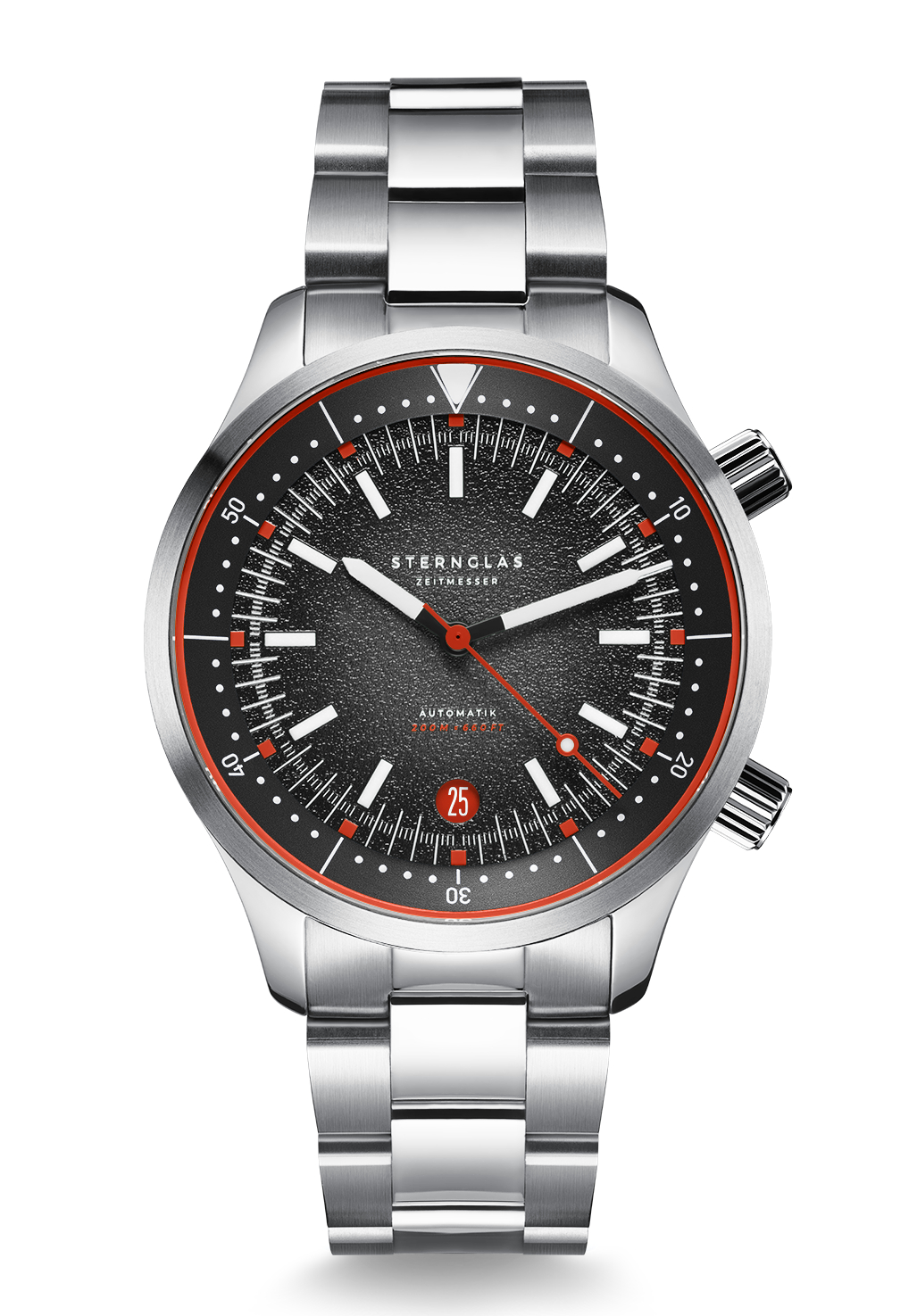 Sternglas Merion Automatik Taucheruhr S02-ME03-SET