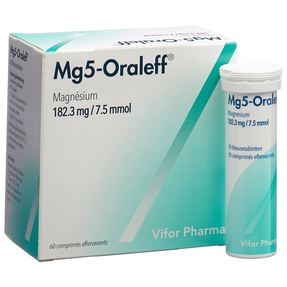 MG5-ORALEFF Brausetabl 7.5 mmol Ds 60 Stk
