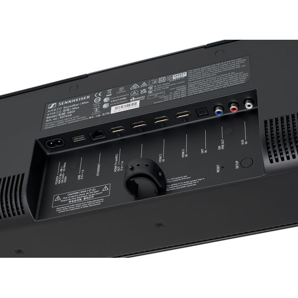 Sennheiser-Hearing AMBEO Soundbar Max