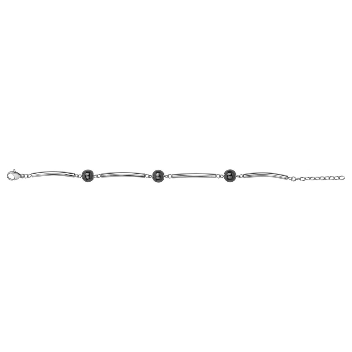 Bracelet souple multi-motifs en Acier 316L
