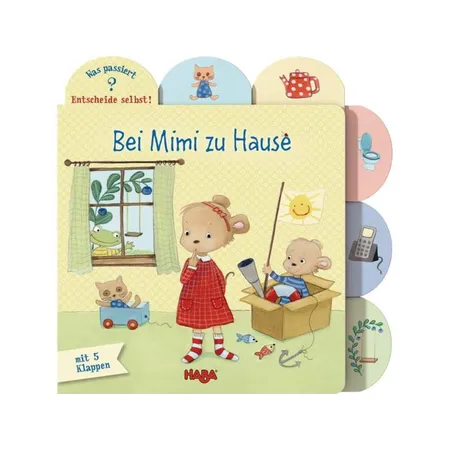 HABA 300641 Was Passiert? Entscheide selbst! Bei Mimmi zu Hause
