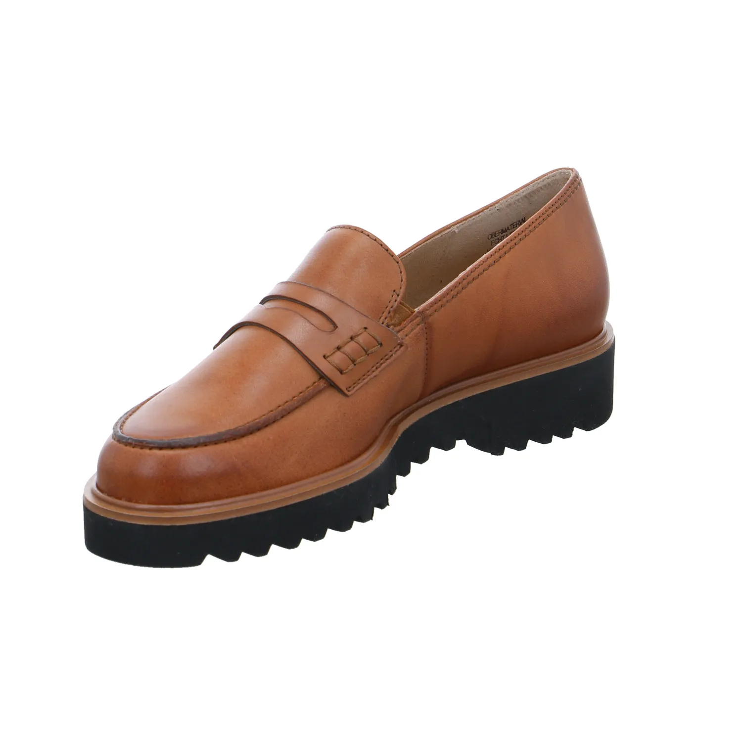 PAUL GREEN Slipper Cognac Leder