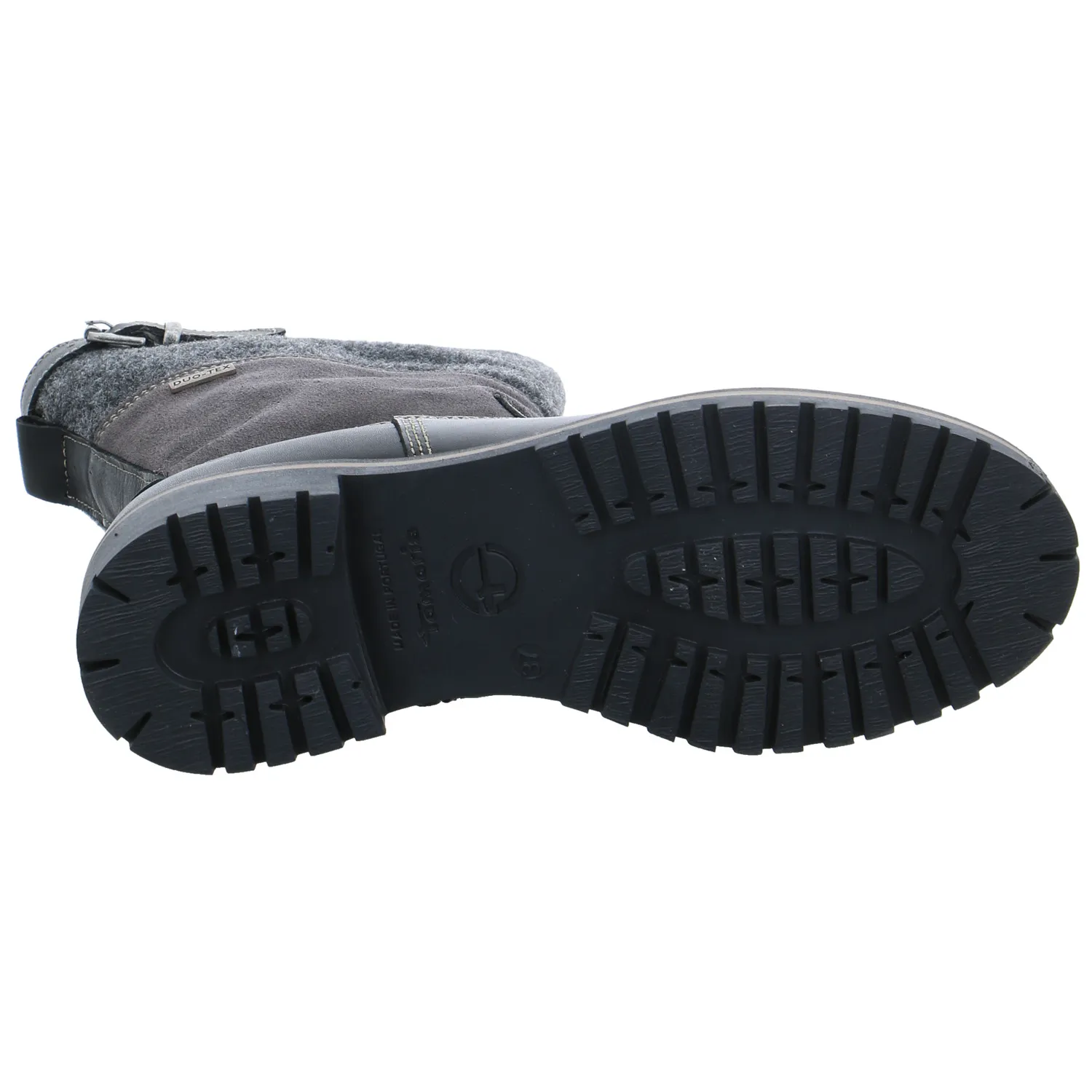 TAMARIS Stiefel Schwarz Leder  mit Tex-Membrane