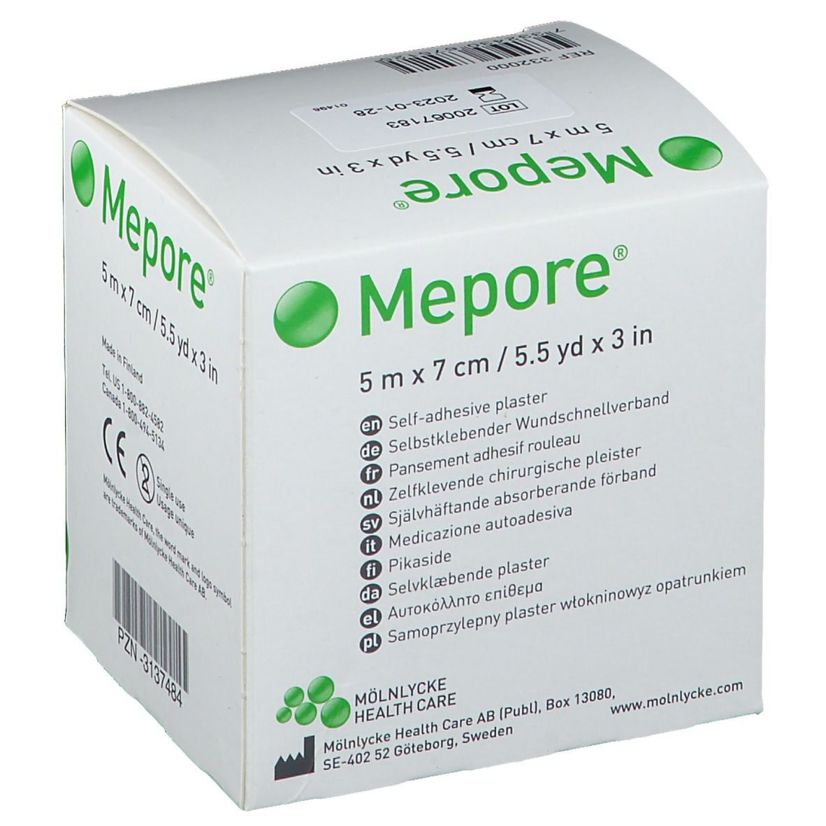Mepore® 5m x 7m Wundschnellverband