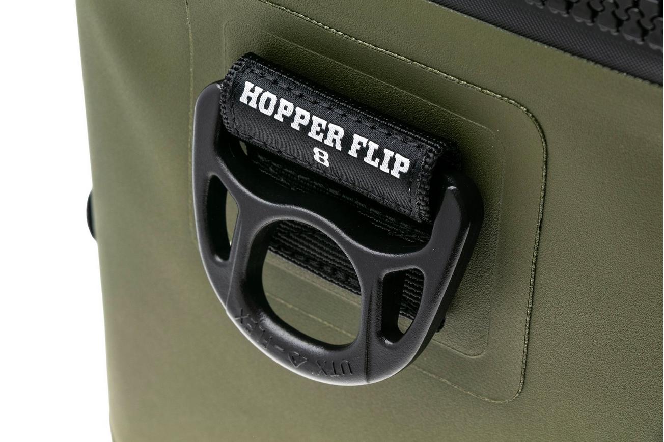 Yeti Hopper Flip 12L Cooler Bag, Olive Green, koeltas met schouderband