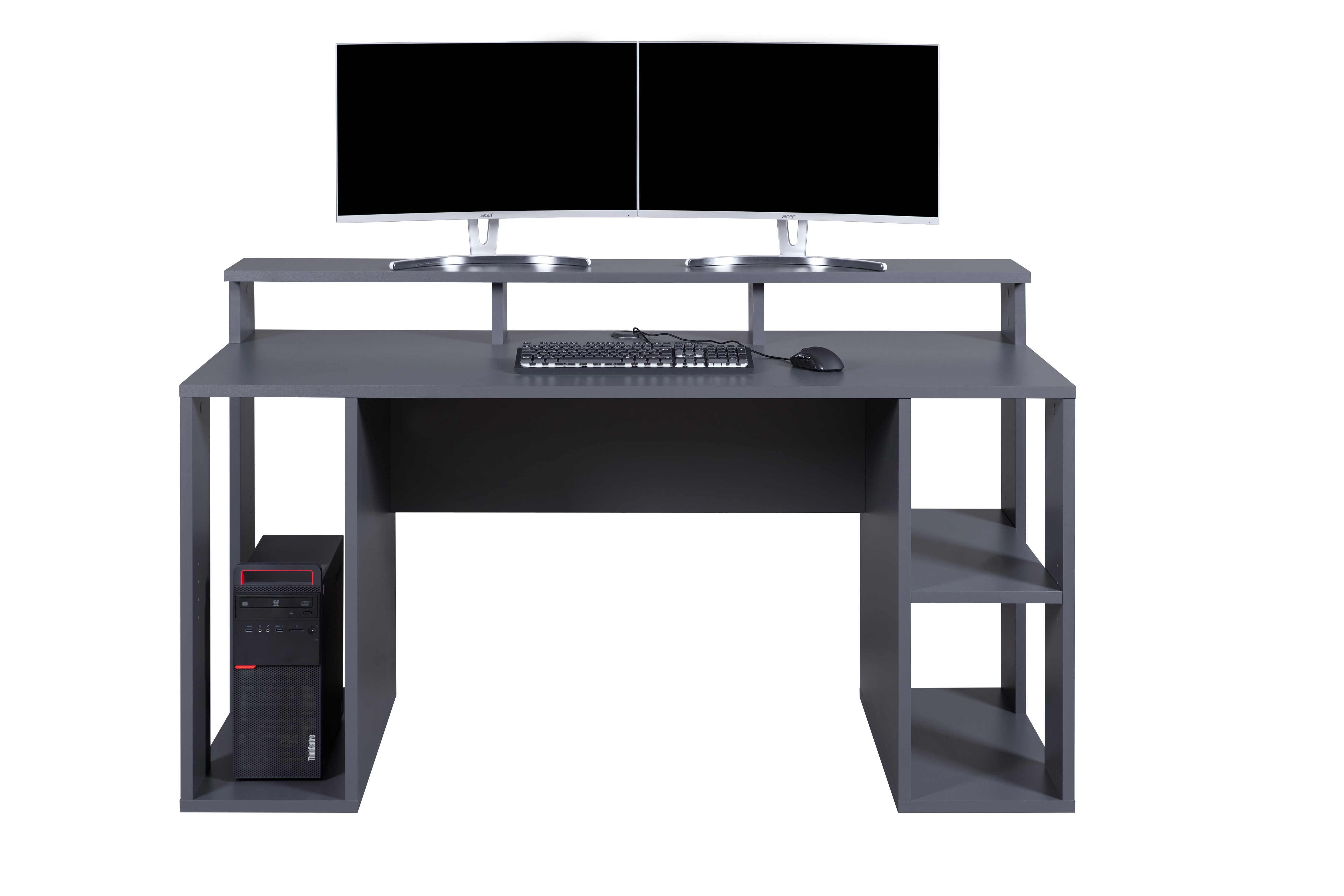 Inter Link Gaming Tisch Schreibtisch Match Point - Anthrazit