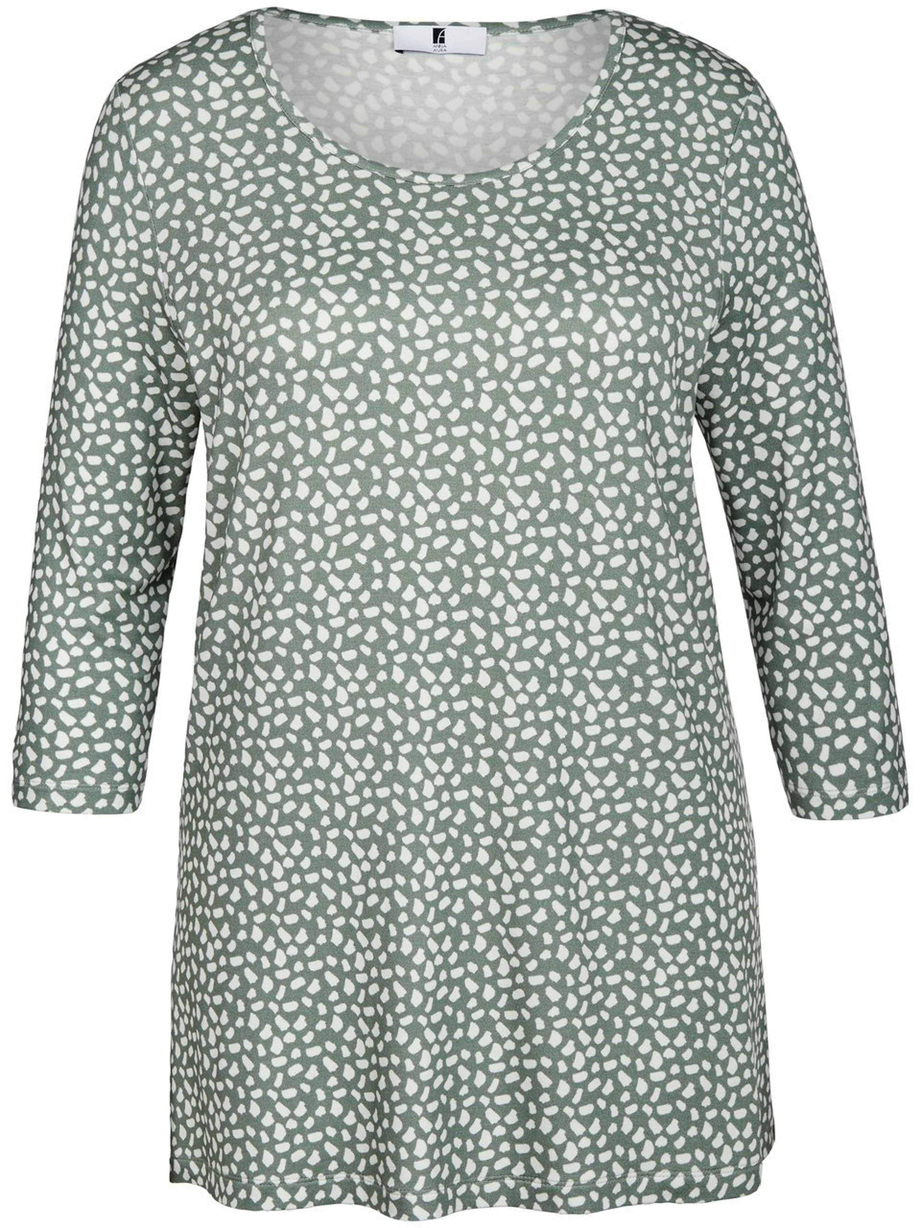 Rundhals-Shirt mit 3/4-Arm