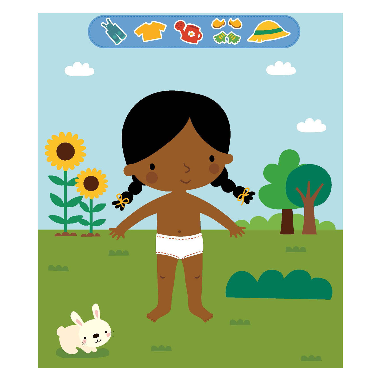 Happy Girls Sticker Fun - Aankleedpoppen