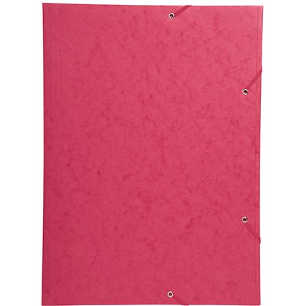 Chemise à élastique 3 rabats carte Exacompta 32 x 44 cm dos 2,5 cm assorties - Format A3