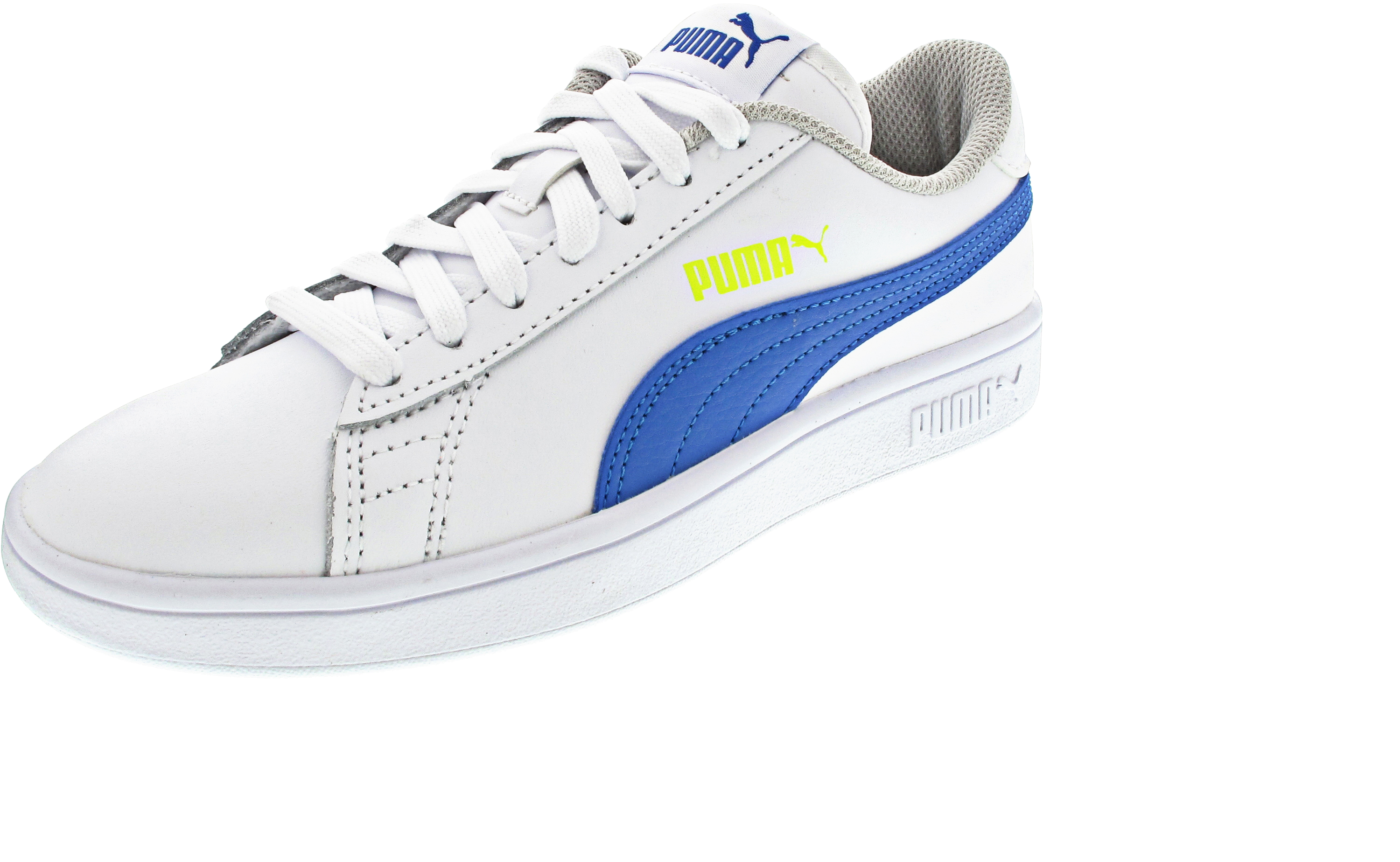 Puma Smash v2L Jr Sneaker weiss