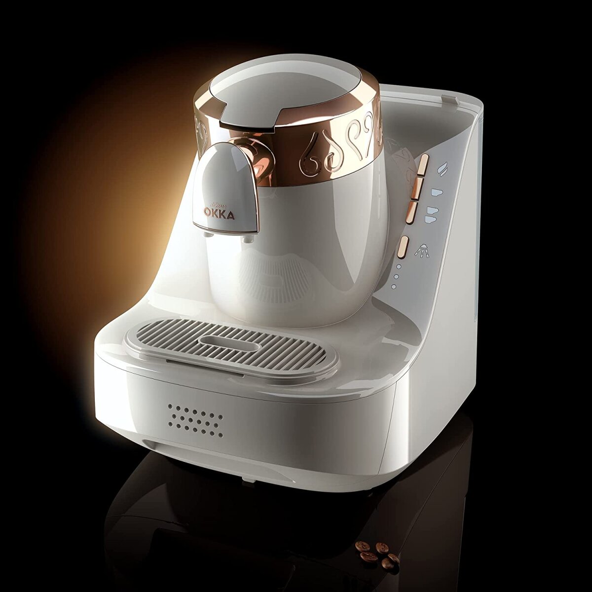 Mokkamaschine Kaffeemaschine 710W weiß