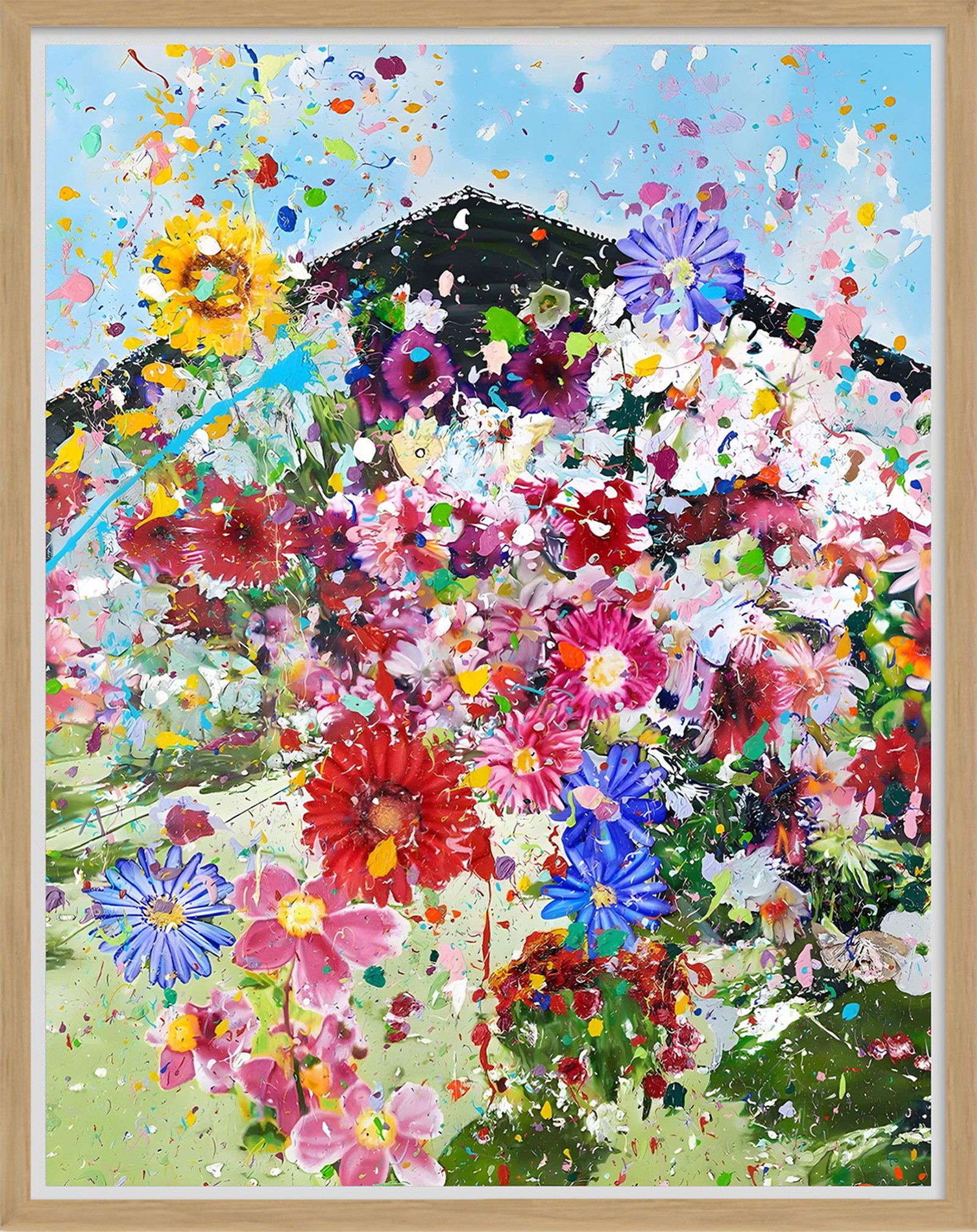 Happiness - H14-2 by Damien Hirst - Limited Edition. Edition of: 327. Signed.