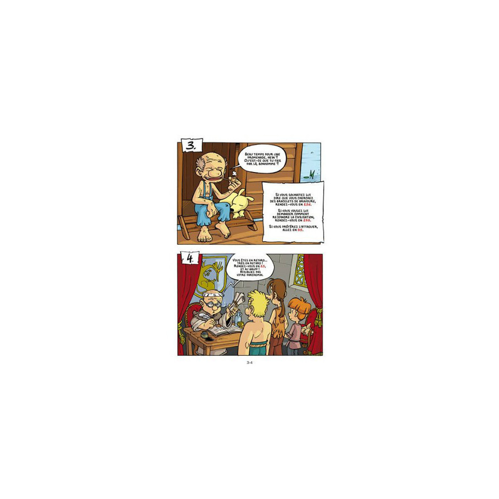 Chevaliers - La BD dont vous êtes le Héros