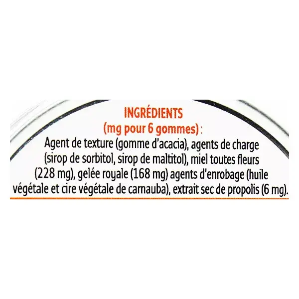 Forté Pharma Forté Royal Gomme Gorge Miel 45g