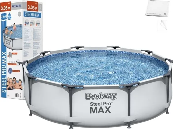 Bestway Steel Pro 56406, 4678 L, Indrammet pool, 18,3 kg