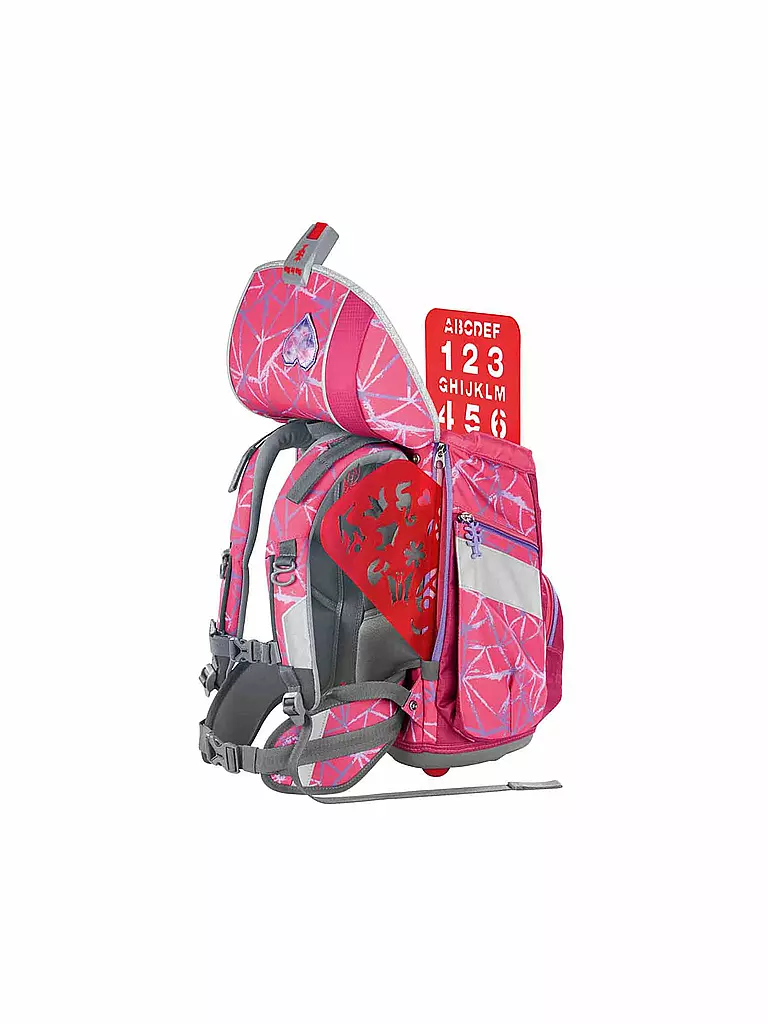 STEP BY STEP Schultaschen Set 6tlg - 2in1 Plus Star Stella pink