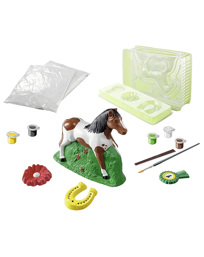 Gipsfiguren CREATE & PAINT – PFERD 8-teilig