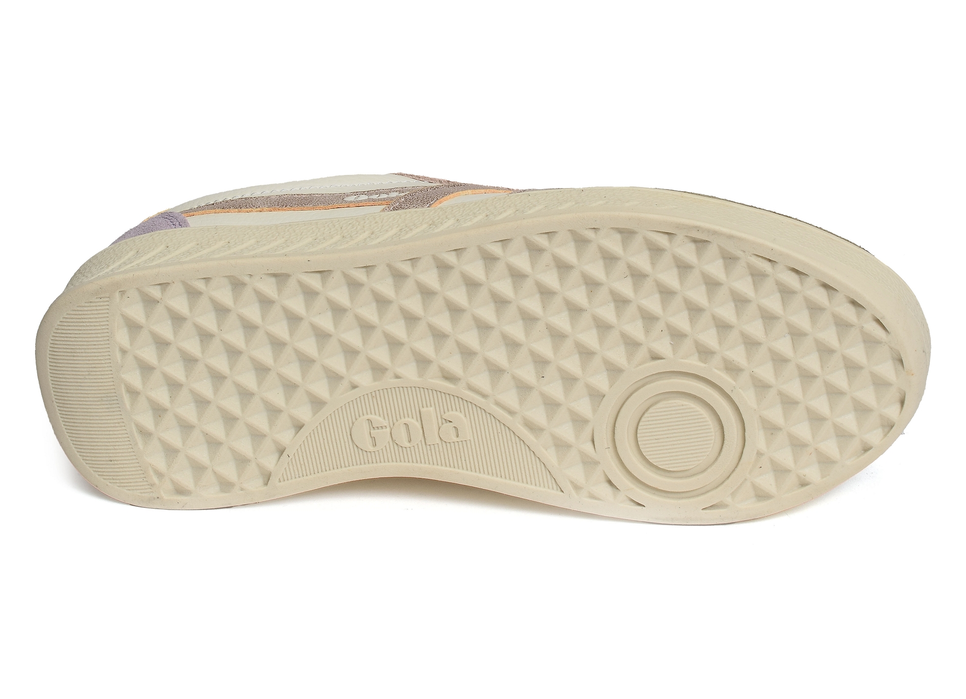Grandslam quadrant trainers w blanc rose