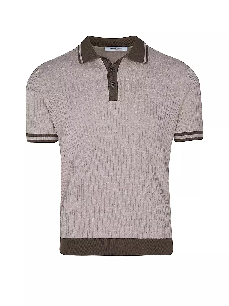 GRAN SASSO Poloshirt beige