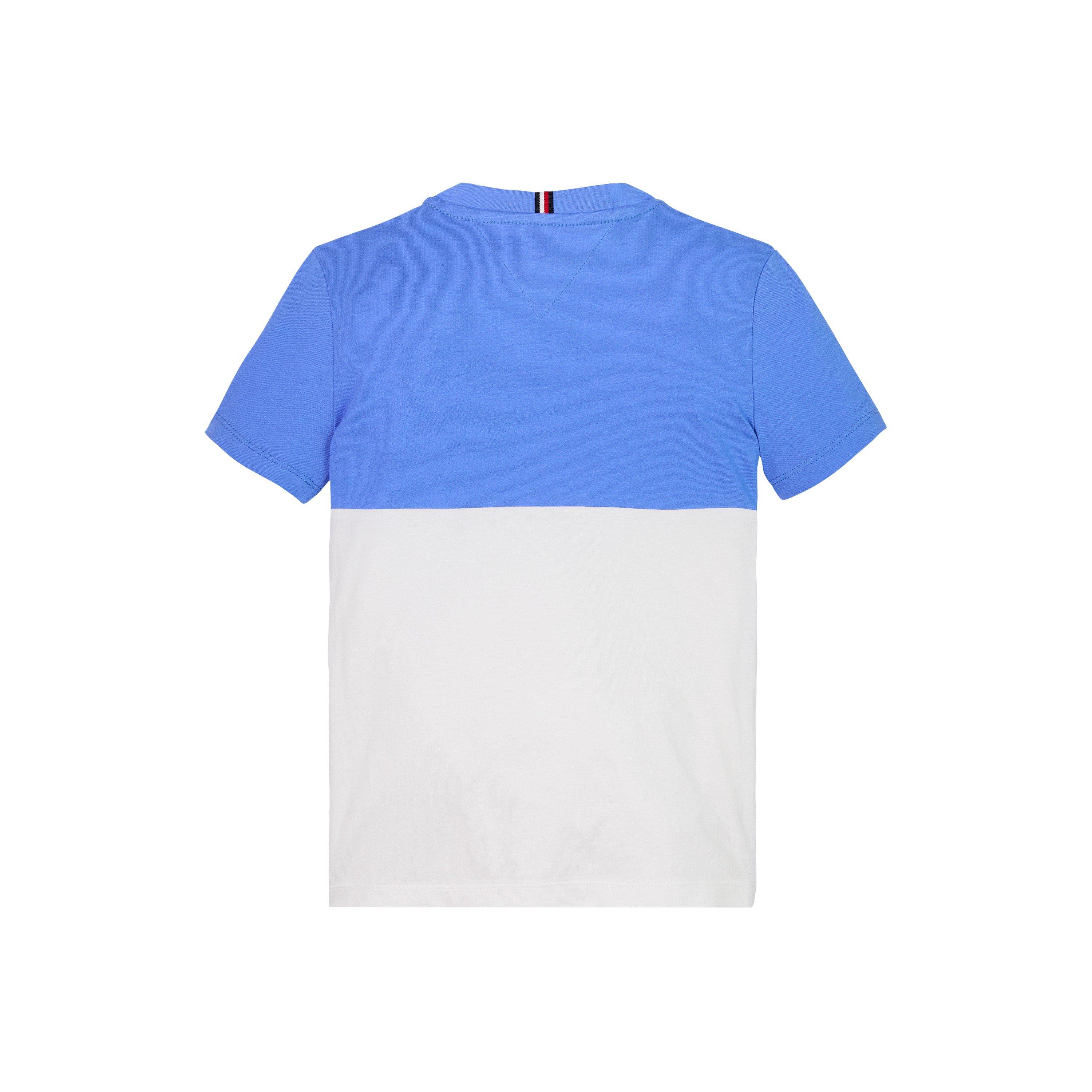 Tommy Hilfiger Mini Corp Colourblock Tee Ss